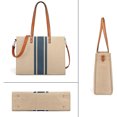 thumbnail image 4 of Bolso para ordenador portátil para mujer, bolso de trabajo de lona para mujer, bolso de hombro para maletín de ordenador, 4 of 6