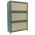thumbnail image 6 of Shoe Rack Organizer Cabinet 7 Tiers Bamboo Free Standing Shoe Storage Shelf Green, 6 of 13