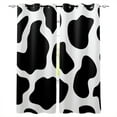 thumbnail image 2 of Black And White Cow Curtain for Living Room Kids Room Decoration Bedroom Curtain Window Treatment Drapes, 2 of 5