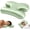 Green, variant on Side Sleeper Pillow for Anti-Wrinkle, Cooling Memory Foam Beauty Pillows for Neck Pain & Breathing Smoothly, Silky Satin Anti-Aging Pillow with Ergonomic Design for Back and Side Sleeper