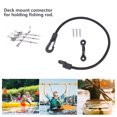 thumbnail image 3 of Domqga Deck Connector,Surfing Rod Strap Belt Holder Deck Mount Connector for Surfboard Kayak Boating, Surfboard Rope, 3 of 8