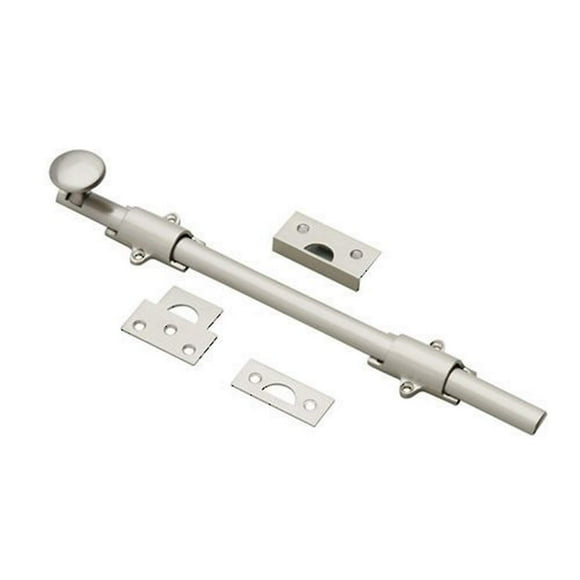 Richelieu Hardware 39212NBV 12" Surface Bolts, Brushed Nickel