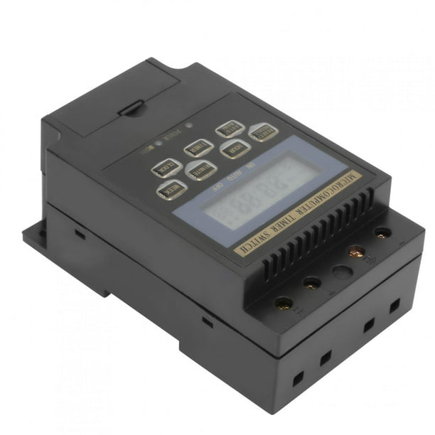 AC 220V 25A minuterie programmable numérique Rail Din minuterie  électronique contrôleur de commutateur de temps avec