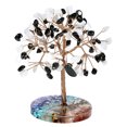 thumbnail image 1 of Cateissary Exquisitos cristales curativos, piedras, colgante de árbol, acentos elegantes para el hogar, añaden encanto al hogar hecho a mano Decoración del hogar Obsidiana jade blanco, 1 of 6
