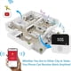 thumbnail image 4 of 2X Buscapersonas Inalámbrico con WiFi para Cuidadores de Personas Mayores Botón de Llamada SOS de Alerta Médica de Emergencia SOS para Pacientes de Personas Mayores de Edad, 4 of 5