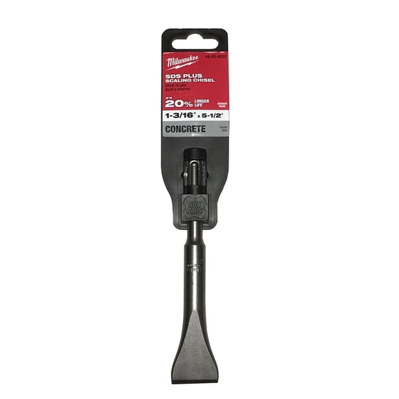 Pack of 1, Milwaukee 48-62-6022 Sds 1-3/16 In. X 5-1/2 In. Scaling Chisel