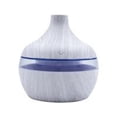 thumbnail image 2 of Humidificador USB Difusor de aroma de niebla Grano de madera Luz nocturna colorida 300ml Atomizador de coche, Grano de madera blanco Scienceny HA003494-03, 2 of 6