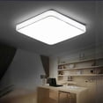 thumbnail image 2 of 2026 LED Ceiling Light 24W Square Modern Ceiling Lights 6000K White Light Flush Mount Ceiling Lamp Fixture LED Ceiling Lamp for Bathroom Office Bedroo, 2 of 5