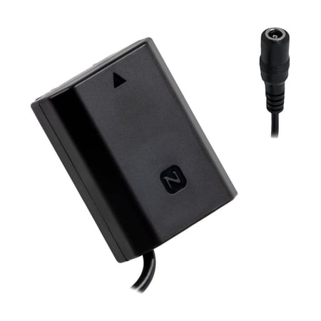 UPC: 0742377662008 | Tilta 17  NP-FZ100 Dummy Battery to 5.5/2.5mm Female Barrel Cable for Tilta Universal Battery Plate & Sony A9/A7 Cameras
