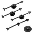 thumbnail image 2 of Spinner de flechas giratorias de juego de 4 pulgadas para juegos escolares en casa (100 uds) Afortunado Sencillez, 2 of 5