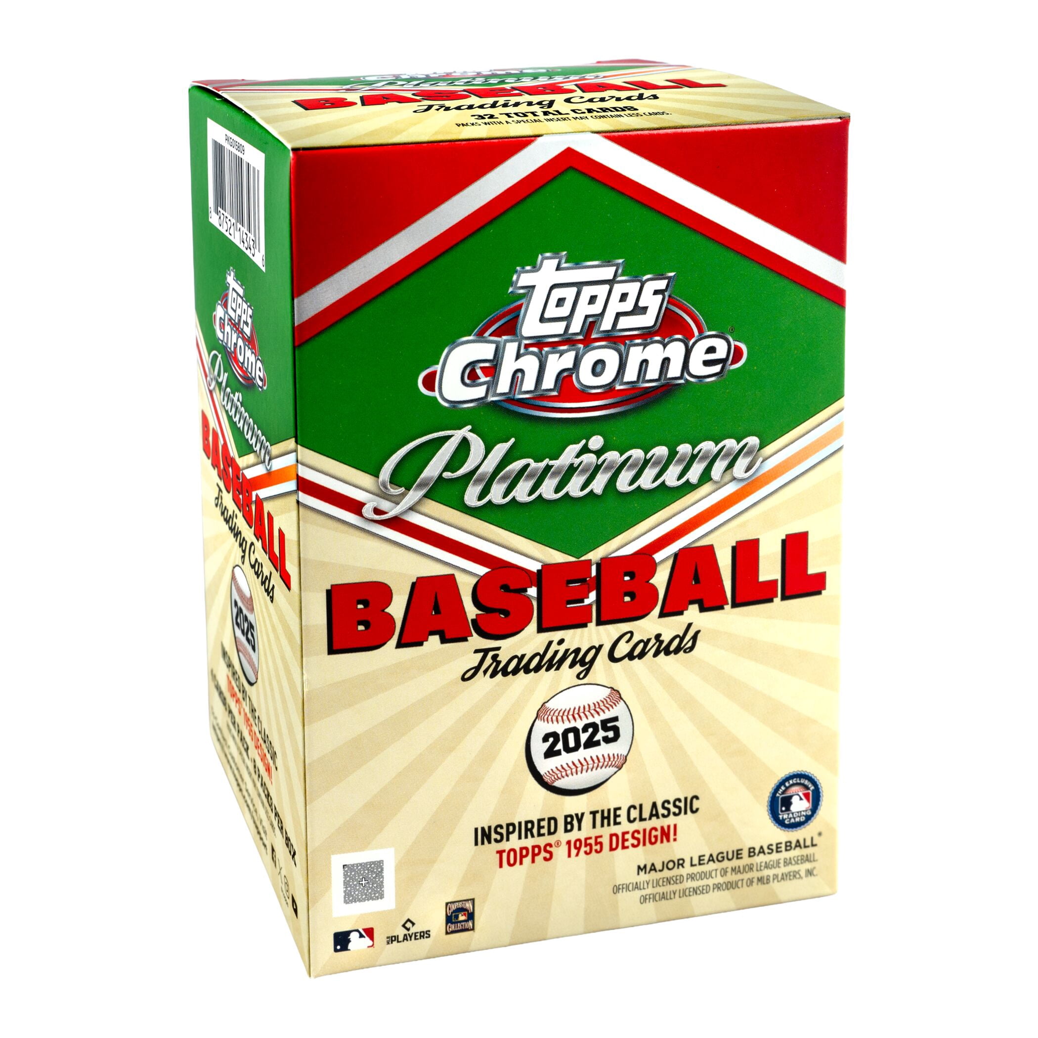 2025 Topps Chrome Platinum Baseball -- Factory Sealed - Value Box