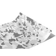 thumbnail image 2 of Rwraps White Camouflage Pewter Salt Matte Vinyl Film Wrap 59in x 7ft Vinyl Vehicle Car Film Sheet, 2 of 9