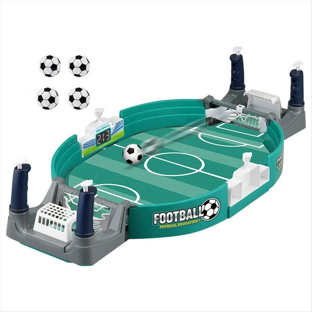 Mesa de FúTbol para Fiesta Familiar, Juego de Mesa de FúTbol, Juguetes de FúTbol Interactivos de Escritorio, Juego PortáTil Deportivo para NiñOs, Regalo D