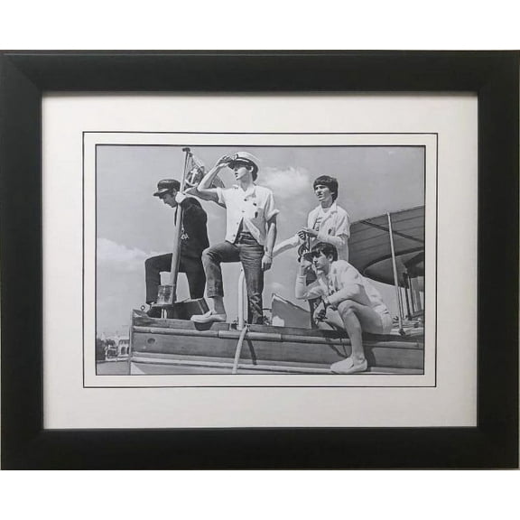 The Beatles Collection "Miami Yacht Trip" Framed Art Poster Generic
