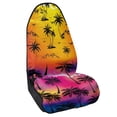 thumbnail image 2 of Uourmeti Car Seat Towel Cover, Compatible with Van Truck Seat, Car Towel Seat Cover for Sedans Trucks Waterproof, Tropical Sunset, 2 of 7