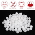 thumbnail image 6 of LOLIPPYY 500 Pieces White Plush Pom Poms for Crafts, Decorative Clothing, Handmade Jewelry and Projects, 6 of 8