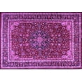 thumbnail image 1 of Ahgly Company Indoor Rectangle Medallion Purple Traditional Area Rugs, 4' x 6', 1 of 4