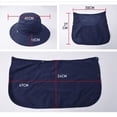 thumbnail image 3 of Fashion Summer Outdoor Sun Protection Fishing Cap Neck Face Flap Hat Wide Brim, Fishing Hat Weterproof for Women & Men, 3 of 5