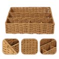 thumbnail image 4 of Panier de Rangement Tressé pour Télécommande, Porte-Stylo, 4 of 8