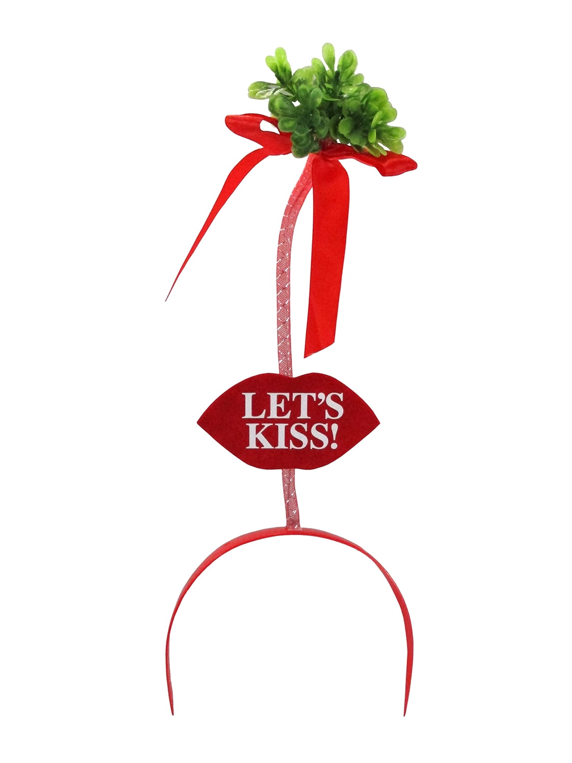 Novelty Christmas Musical Tie Flashing Light Funny Party Kiss me Under Mistletoe 