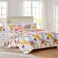 thumbnail image 1 of Greenland Home Aquarelle Dream Quilt Set, 2 Pièces Twin, Blanc, 1 of 1