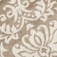 thumbnail image 2 of Safavieh Florida Shag Collection SG460-1311 Beige and Cream Round Area Rug (5' Diameter), 2 of 2