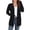 Black, variant on Stichou Women's Long Sleeve Cardigan Lightweight Casual Open Front Cardigans with Pockets Hot Pink S