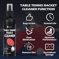 thumbnail image 4 of Table Tennis Racket Cleaner Kit, Table Tennis Cleaner 200ml with Sponge, Eliminate Dirt & Dust, Table Tennis Rubber Cleaner Helping Maintain The Tackiness of Make Rubber Last Much Longer, 4 of 7