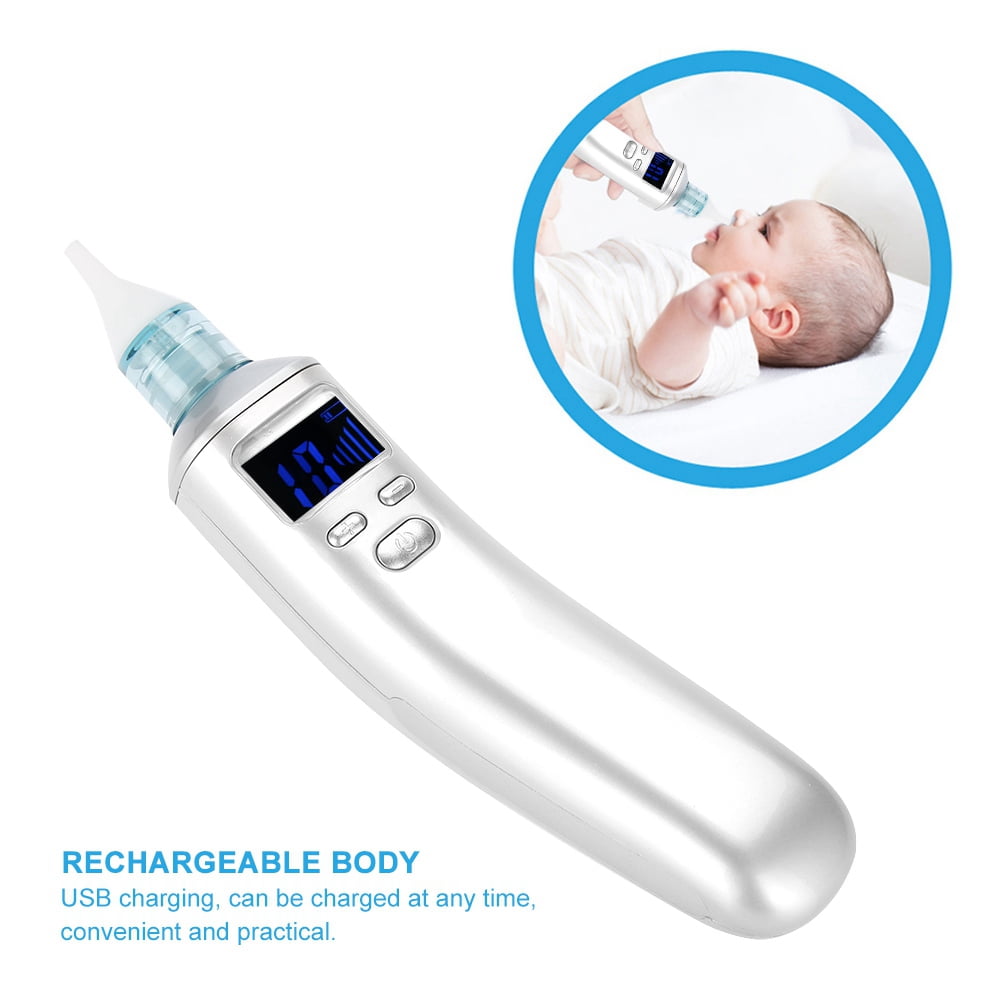 Tebru Electric Nasal Aspirator, Hygienic Nasal Aspirator,Electric USB
