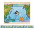 thumbnail image 2 of Edupress Spotlight Borders EP3304 39" x 3" Straight Social Studies World Continents Border, 2 of 2