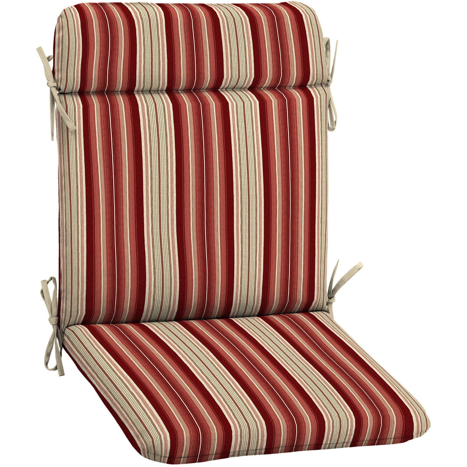 Better Homes and Gardens Outdoor Patio Mid Back Chair Cushion, Multiple