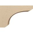 thumbnail image 3 of 8"W x 24"D x 16"H Classic Legacy Rough Cedar Woodgrain TimberThane Corbel, Primed Tan, 3 of 6
