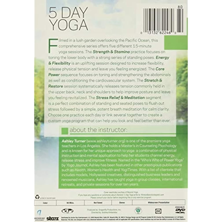 Element: 5 Day Yoga (DVD), Starz / Anchor Bay, Music & Performance