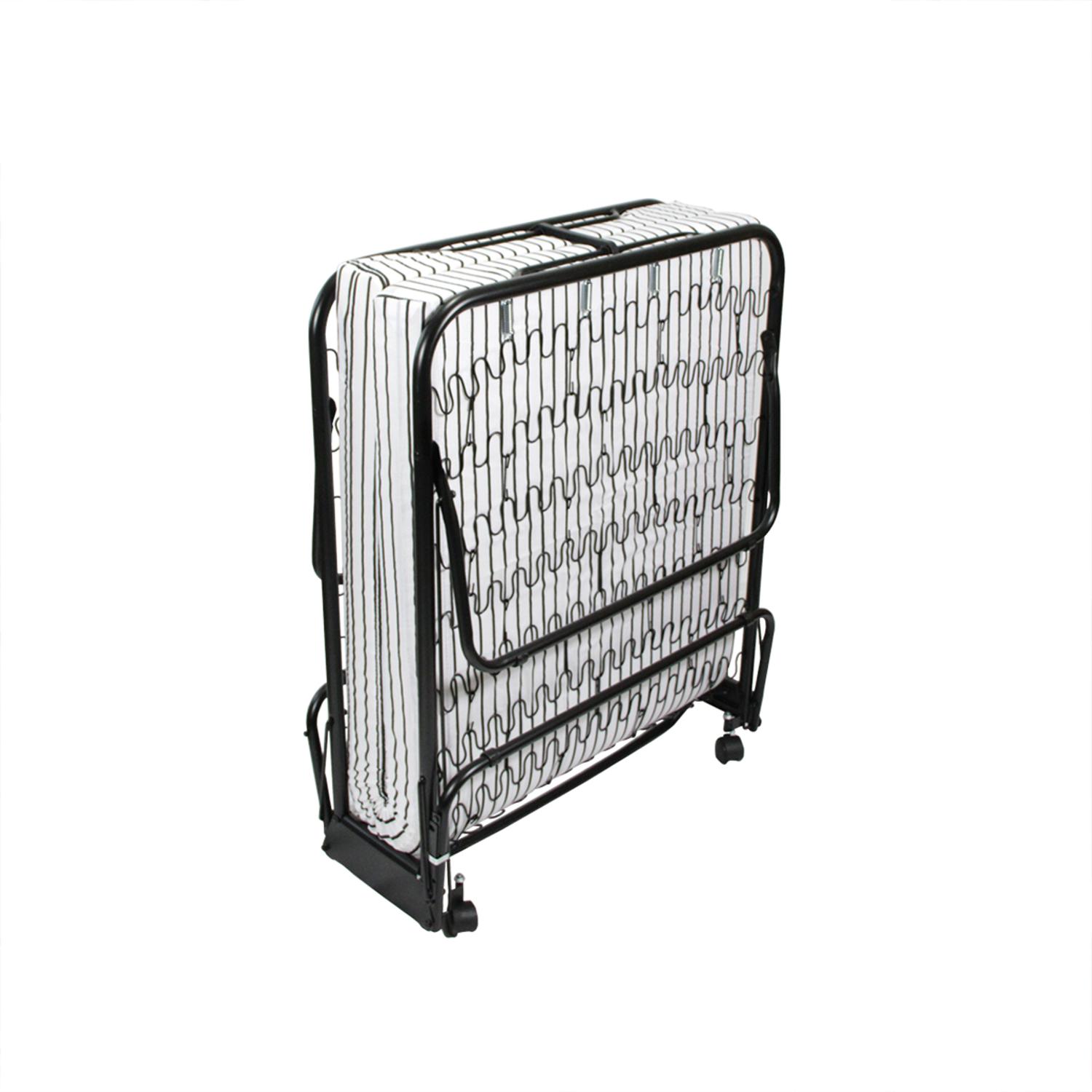 74" Twin Size Portable Folding Roll Away Guest Bed