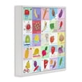 thumbnail image 2 of Stupell Industries Contemporary Sporty Fruit Educational White Framed Giclee Art, 12 x 12, by Carla Daly, 2 of 8
