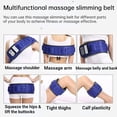 thumbnail image 2 of LAICAIW Massage Slimming Belt, Electronic Wireless High Vibration Massager for Waist, Belly, Abdomen, Hip, Back, with 36 Vibrating Modes and 2 Heated Red Lamp, Improve Blood Circulation& Burn Calorie, 2 of 6