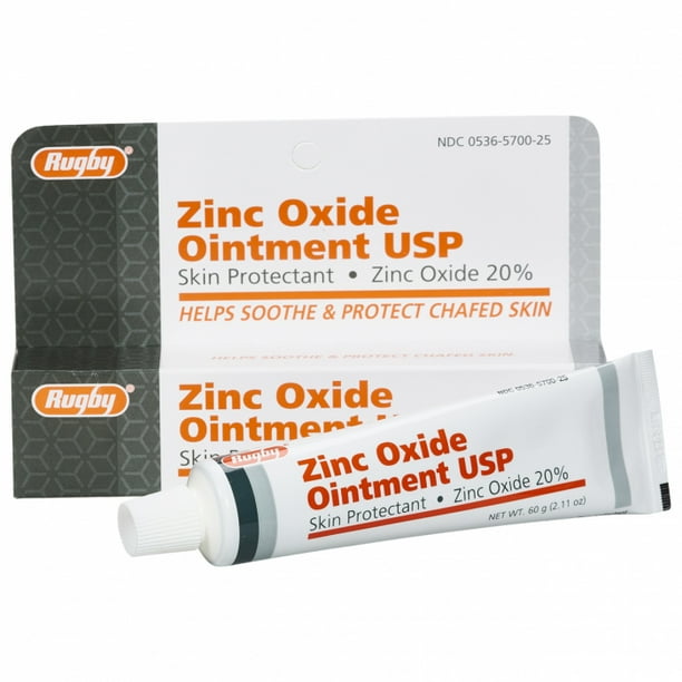 Zinc Oxide 20 By Rugby 30g