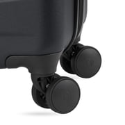 SWISSGEAR Stride Hardside Medium Checked Spinner, Black