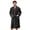 Dark Grey, variant on Men's Terry Bathrobe Absorbent Lightweight Towel Robe Soft Long Robe,Navy Blue L/XL