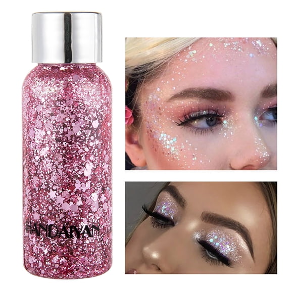 Body Glitter, Pink, 1 Pcfestive Party Art Cosmetic-Grade Glitter Face and Body Sequins 35Ml, Easter Mother'S Day Gift Makeup Organizers