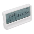 thumbnail image 2 of Uadme Reloj Despertador Digital Multifuncional Termómetro de habitación LED Pantalla Grande Reloj Digital Temperatura Humedad Monitoreo Higrómetro Digital para Dormitorio Oficina, 2 of 14