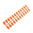 thumbnail image 2 of Minnieouse 24 piezas de uñas postizas para mujer, bricolaje, herramientas de decoración de manicura falsa, accesorio de decoración de moda, puntas de Juegos de manicura Naranja dulce Minnieouse CE011429-30, 2 of 5