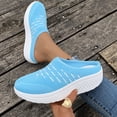 thumbnail image 4 of Willtoo Mules for Women Orthopedic Shoes Summer Closed Toe Lightweight Mesh Sneakers Slip on Walking Shoes Lightweight Business Dress Office Work Spring Shoes, 4 of 5
