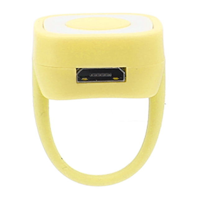 App Remote Control Page Turner,Rechargeable Fingertip Remote Scrolling Clicker,Camera Remote Shutter Selfie Button