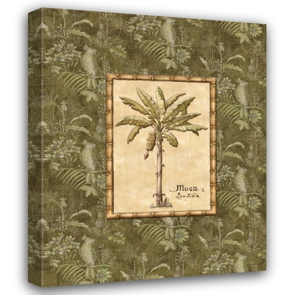 Charlene Audrey 20x24 Gallery Wrapped Canvas Wall Art Titled - Vintage Palm IV