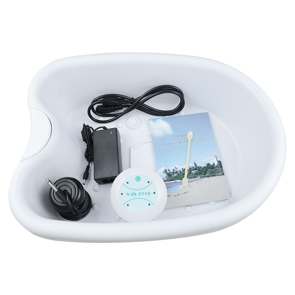 Vinmax Ionic Detox Foot Bath Cleanse Spa With Basin Liners And Round Arrays