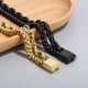 thumbnail image 5 of Brazalete de Acero Doble Capa Minnieouse Decoración de Mano Oro, 5 of 6
