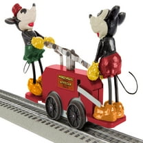 Disney 2335190 Mickey Mouse & Minnie Mouse Handcar - Red