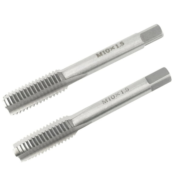 M10X1.25 Hand Tap Right Hand,M10X1.25mm Metric Threading Hand Tap 1Pair