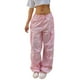 thumbnail image 2 of Monos casuales de estilo urbano con bolsillos y cordones de color liso de estilo europeo y americano para mujer, 2 of 6